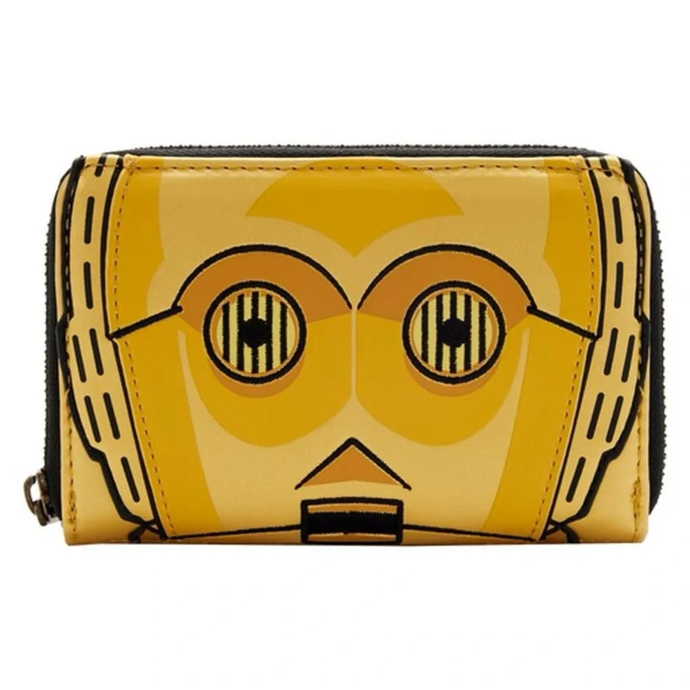 Star Wars Celebration 2022 - C-3PO Loungefly Cosplay Zip Around Wallet NWT